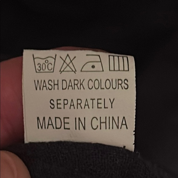 Navy Casual Dress with Crew Neck, size L - Picture 6 of 6